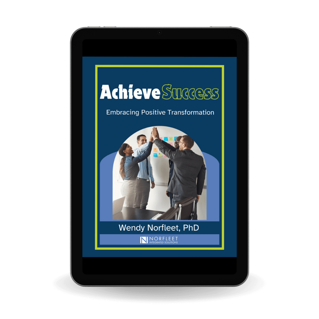 Achieve Success eBook on an iPad